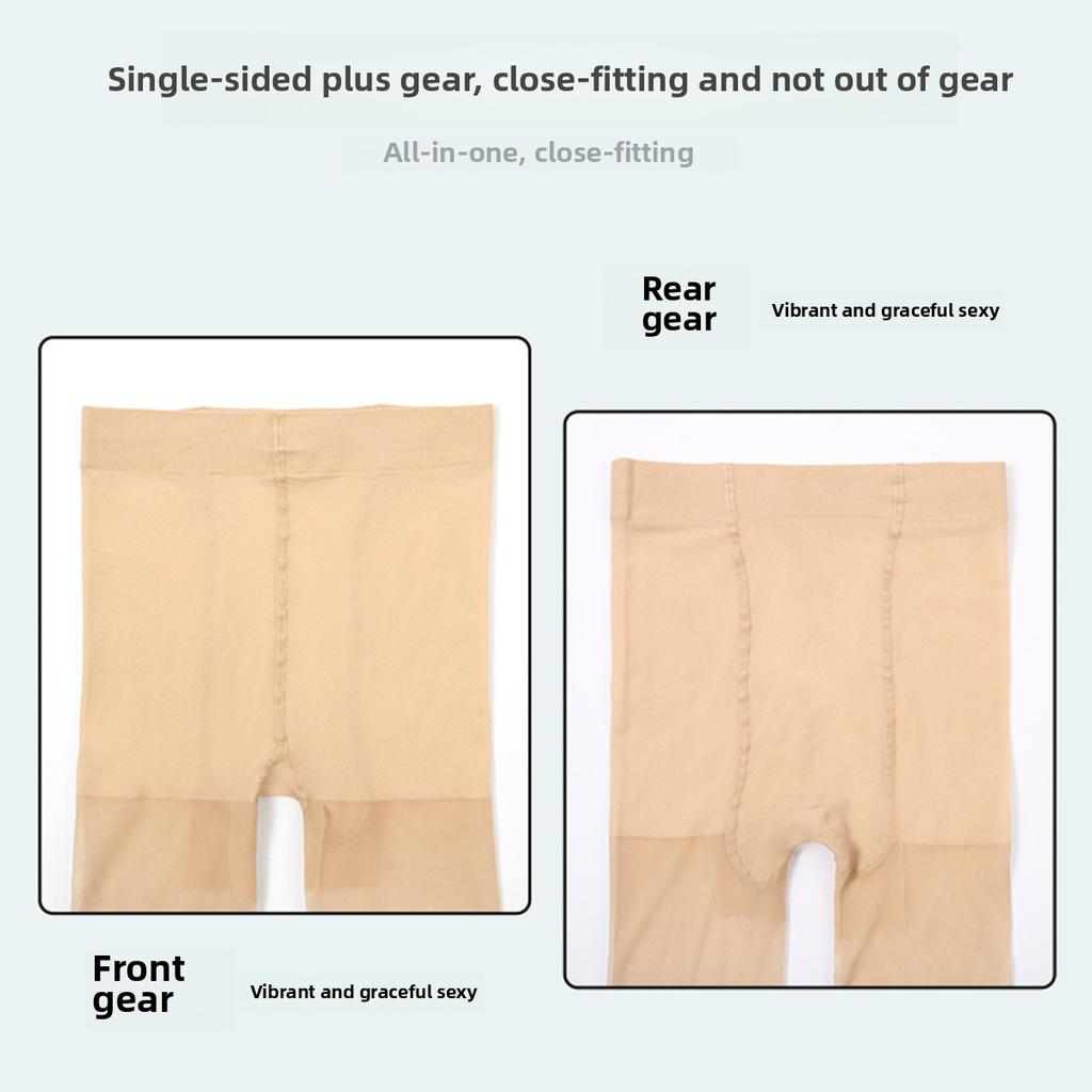 Any Cut Sexy Stockings Female Spring and Summer Bare Legs God Pineapple Socks Thin Section of Anti-hooker Does Not Fall Out of Gear Pantyhose