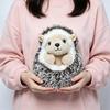Adorabile Peluche Riccio Animale di Peluche Bambola Compagna per Dormire Per Decorazione Stanza Kawaii Regalo di Compleanno Carino Adulti