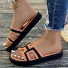 Summer Fashion New Color-Block Casual Slippers