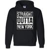 Straight Outta New York  Hoodie NYC Hometown NY State Pride Fans Tee Gift