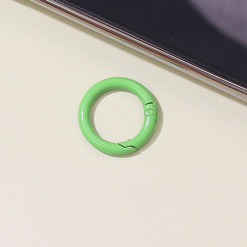 25mm Colored Spring Coil Metal Lobster Clasp for DIY Jewelry, Phone Cases, Hardware, Hanging Buckle, Keychains