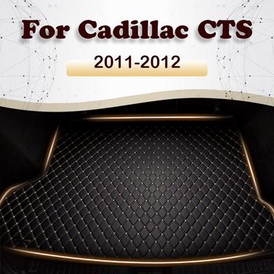 שטיח תא מטען לרכב עבור Cadillac CTS קופה שתי דלתות 2011 2012 מטען אניה שטיח חלקי פנים אבזרים