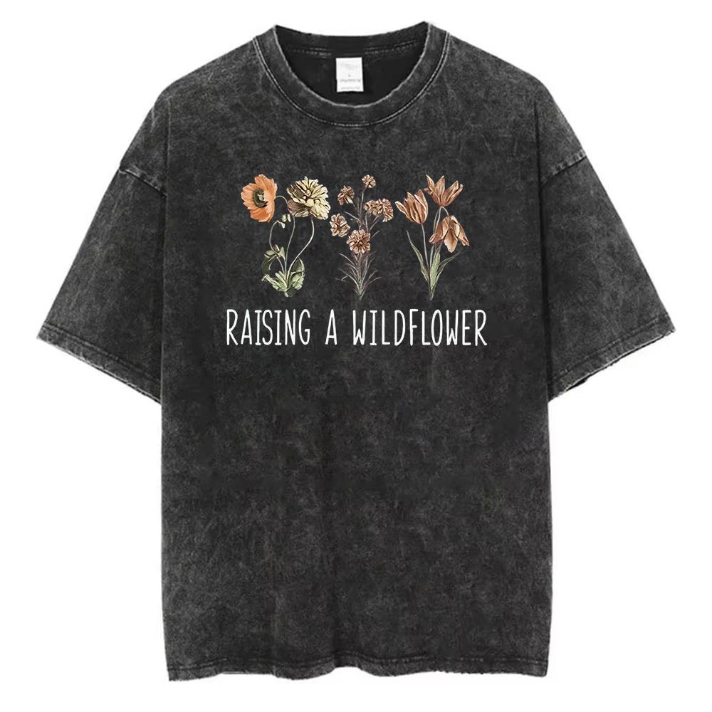 

Leopard Print Mom T Shirt Vintage Boho Versatile Cotton Loose Fit Short Sleeve Tops for Trendy Mothers Day Gift S