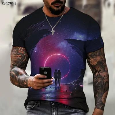 Ανδρικό Μοντέρνο Casual T-shirt 2021 Τελευταίο Σούπερ Εκτύπωση Δροσερό Αστείο T-shirt Ανδρικό Κοντομάνικο Καλοκαιρινό