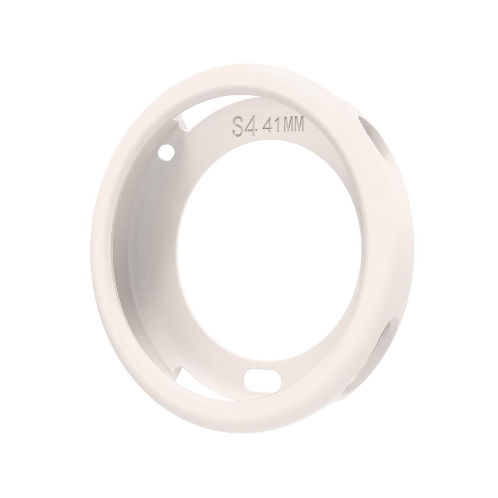 Beskyttelsesdeksel i silikon til Xiaomi Mi Watch S4 41MM Erstatningstilbehør Rammedeksler Skjermbeskyttelsesdeksel hot