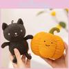 Peluche Zucca di Halloween con Morbido Imbottitura in Fibra di Cristallo per Decorazioni Festive e Regali