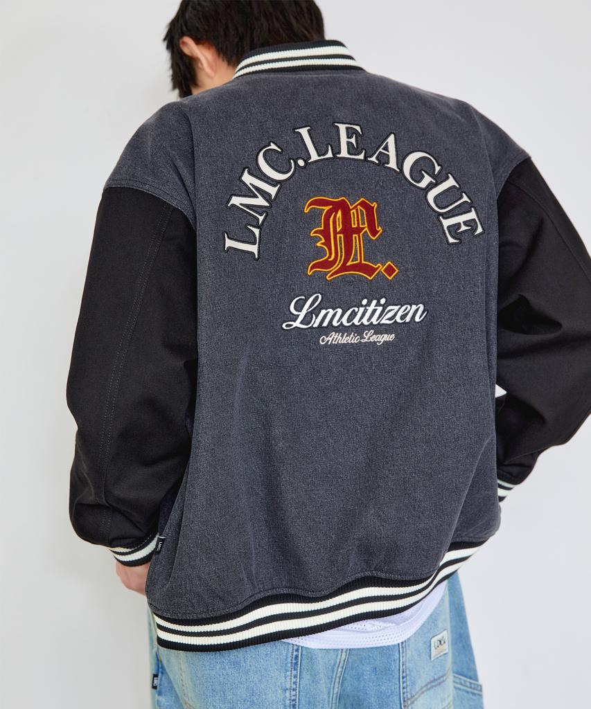 Lmc Denim Varsity Jacket Blue