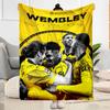 Borussia Dortmund Blanket Soft Cozy Perfect For Office Chair Seaside Chair For All Seasons Modern Style Birthday Christmas Gift Blanket