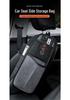 Large Car Seat Storage Bag with Tissue Box and Cup Holder