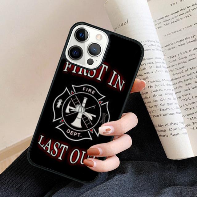 Feuerwehrmann Feuerwehrmann Logo Symbol Handyhülle Rückabdeckung für iPhone 17 Air 16 15 14 13 11 12 Pro Max Plus Fundas