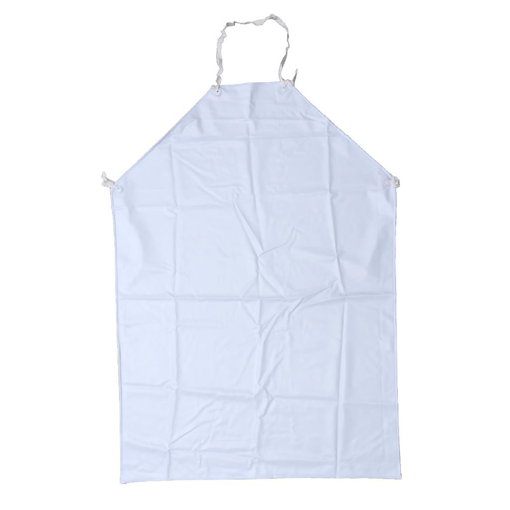 Schürze wasserdichte Schürzen Küche zum Geschirrspülen Gummi Vinyl Arbeit Kochen Hals Lätzchen Unisex Industrialchemical Chef Männer