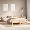 VidaXL Bed Frames Without Mattress 150x200 Cm Solid Pine Wood 855469