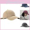 Cotton Fashionable Pure Baseball Hat Soft Brim And Adjustable Size