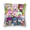 Gacha Life Pagalvės užvalkalas Minkštas pagalvės užvalkalas Naujoviški pagalvių užvalkalai Vestuvėms, vakarėliui, namų dekoravimui