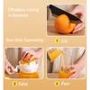 Multi Functional Fruit Juicer Orange Juicer Manual Squeezer with Built-in Measuring Cup Non-Slip Silicone Handle juicers