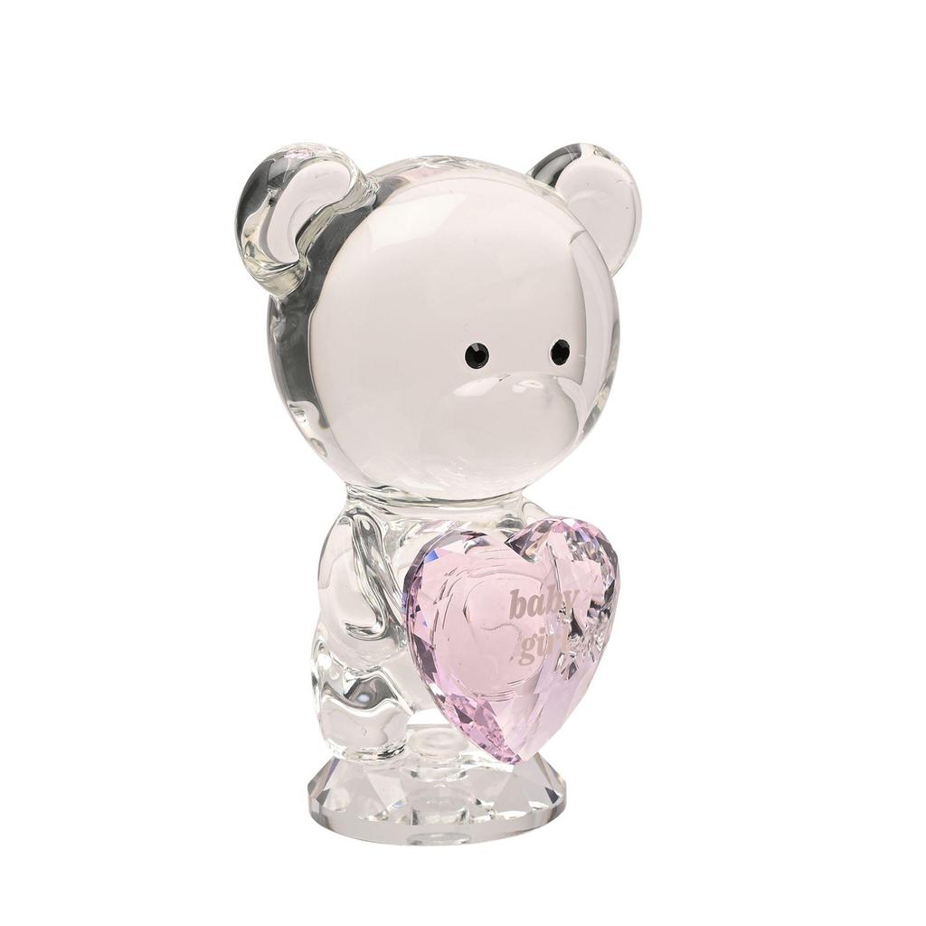 Crystocraft Crystal Bear - Baby Girl