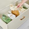 Convenient Food Organizer Clear Plastic Rice Bin with Sealed Rings for Dry Goods Rice Bucket for Household Kitchen Use