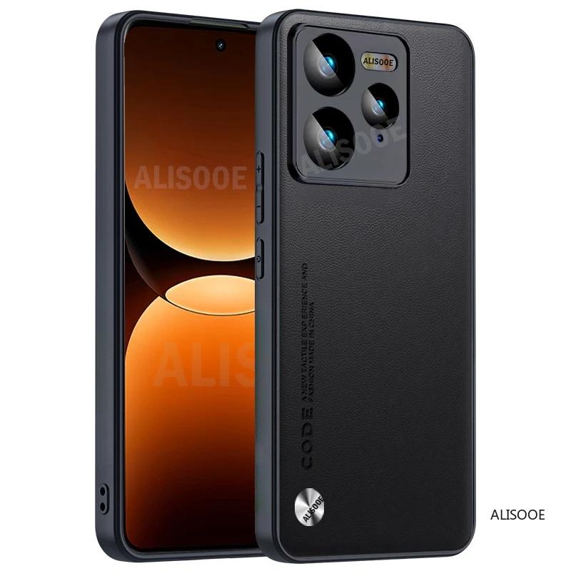 Shockproof Cover for Realme GT 7 Pro / GT 7 Case Luxury Fiber Texture PU-Leather Protection Phone Funda for Realme GT7 Pro Capa