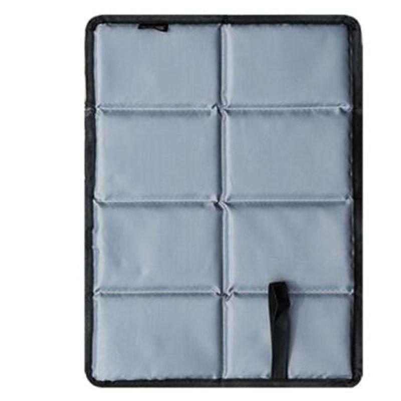 Outdoor Folding Camping Cushion Waterproof Pearl Cotton Foam Mat Portable Hiking Picnic Anti-dirty Sitting Pad серый