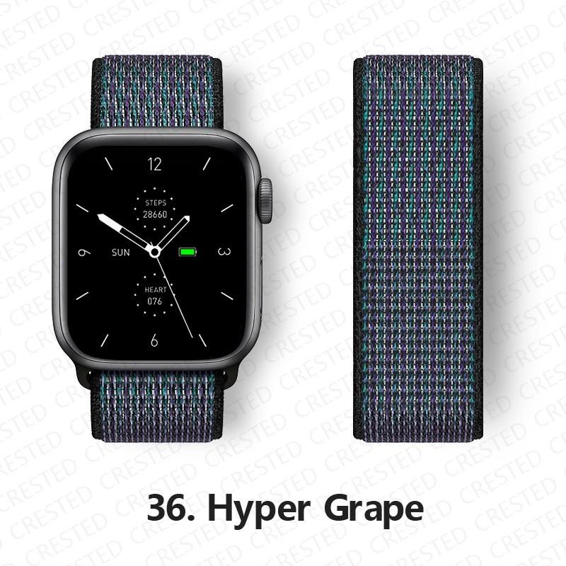 Pasek Nylonowy z Pętelką Do Pasków Apple Watch 44mm 40mm 49mm 41mm 45mm 46mm paski Bransoleta iWatch Seria 7 6 5 se 8 9 ultra 2 3 10 11