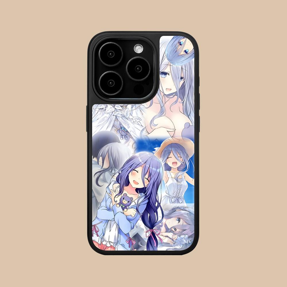 Date a Live Mio Takamiya Matte Surface Mobile Phone Case for iPhone 17 16 15 14 13 12 11 Air Pro Max Plus Colorful Cover