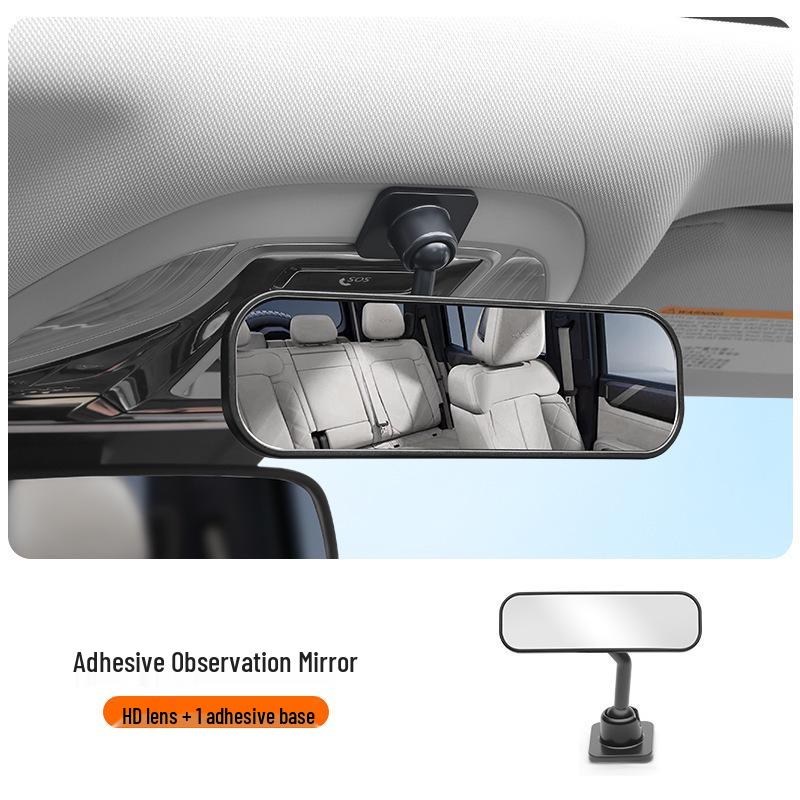 Universal Wide-Angle Rearview Mirror: In-Car Baby Observation & Reversing Mirror
