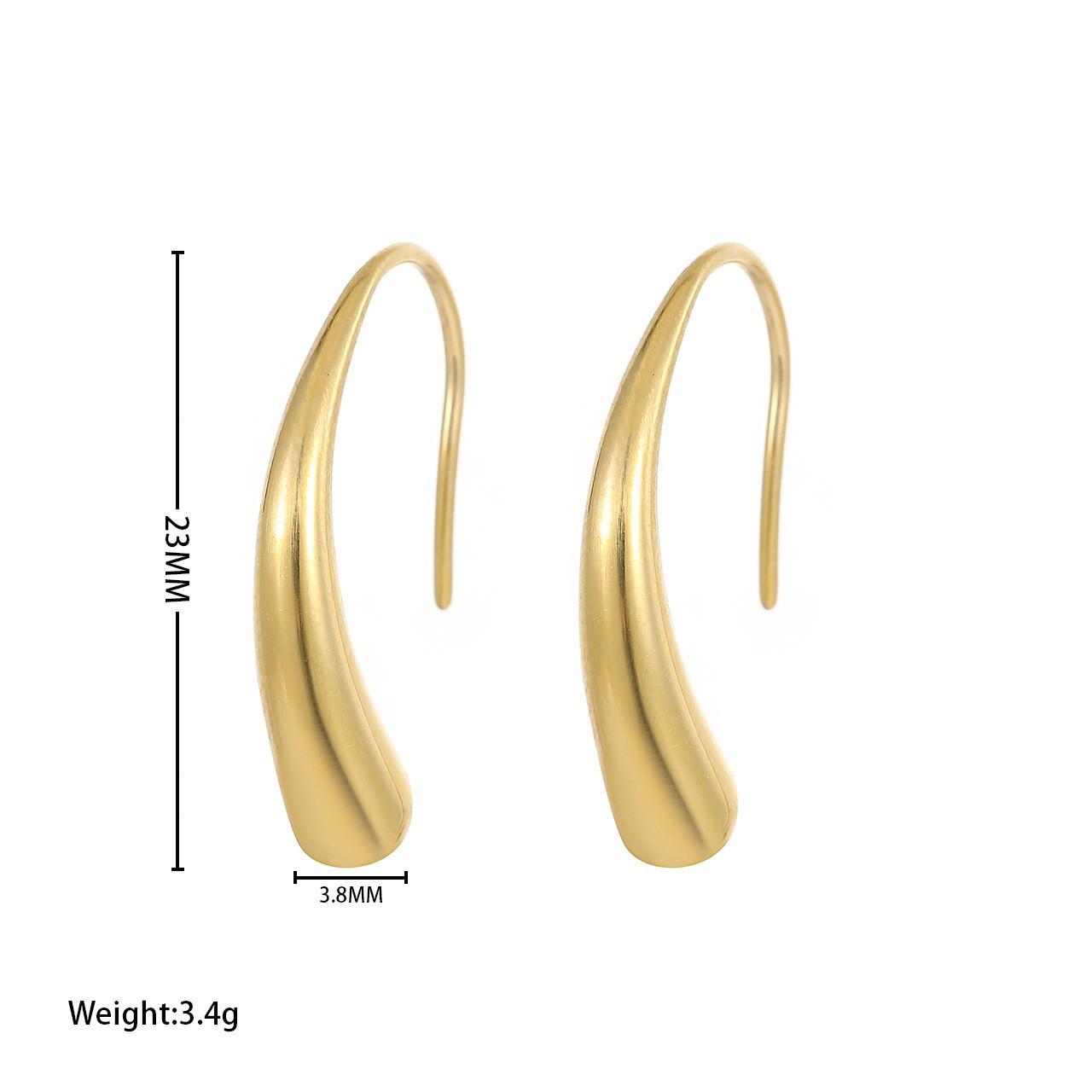 

Новые японские и корейские серьги из нержавеющей стали