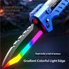 Bright Sword Outdoor Toy Folding Ejection Multi-Color Shooting Soft Bullet Cosplay Sword Party Family Interactive Toy For Adult