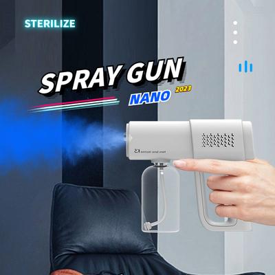 Handheld Disinfection Spray Machine Portable Blue Light Nano Steam Spray Gun