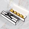 10Pcs Valentine'S Day Simple Long Butterfly Knot Chocolate Candy Paper Box Korean Style Single Grid Wedding Favor Box