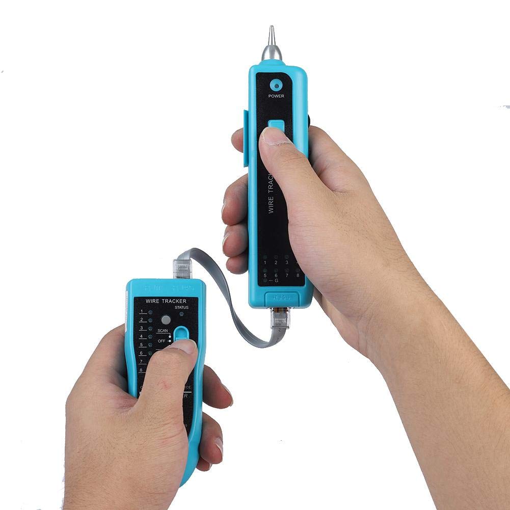 Multifunctional Cable Tone Telephone Line Network Cable Wire LAN Telephone with Cable Tester, Probe, Tracker, Detector, Finder, Cable, Line, Emitter,
