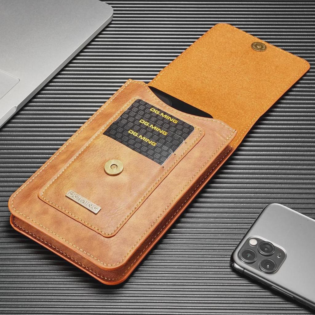 DG.MING 6,5 Zoll Universal-Gürteltasche für iPhone 12/11 Pro Max/7/8 Plus/XR