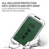 Alloy Leather Car NFC Card Smart Key Case Cover Holder Shell For BMW New 5 7 Series X5 X7 535le 2022 Auto Keychain Accessories DA2