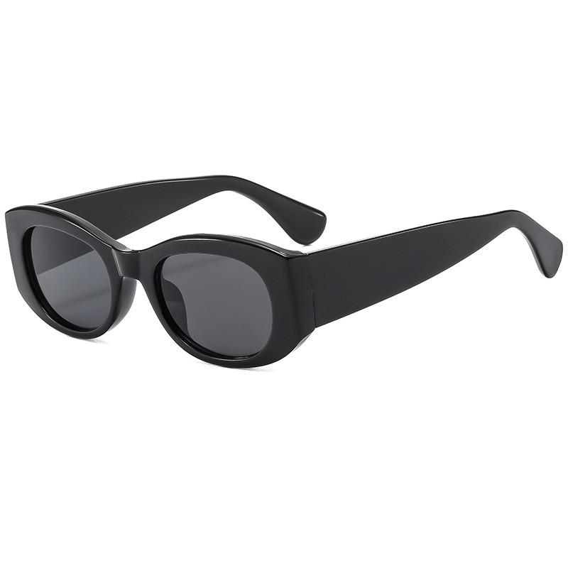 

Retro Black Cat Eye Sunglasses For Women Uv400 Antiglare Summer Fashion Accessories Black