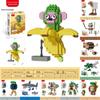 Italiana Brainrot Tungtungsahur Abstract Building Blocks Kids Toy For Creative Play