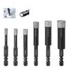 Marble Hole Opener Hexagonal Shank Drill Bit Brazed  Drill Bit  Glass