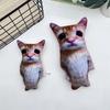 Soft American Shorthair Cat Doll Comfort Cat Plush Toy Stuffed Lifelike Cats Plush Toy  Decor