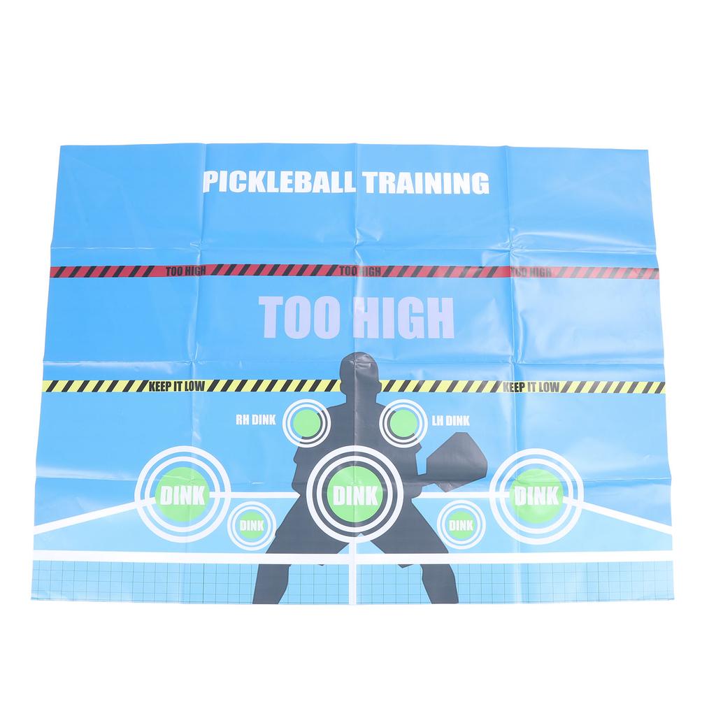 Pickleball Training Pad Improve Hitting Accuracy Waterproof Reusable Multipurpose Pickleball Rebounder Training Aid