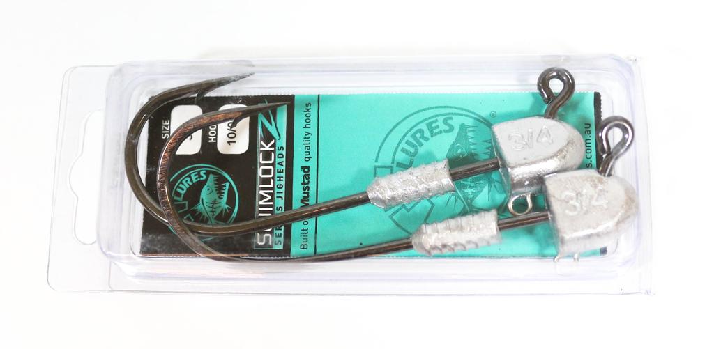 Tackle Tactics TT Swimlockz HD Jigová hlavička 3/4 oz 10/0 H 2 ks (4051)