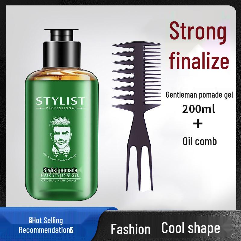 Aifa Hair Stylist Extra Strong Pomade Gel Cream for Men and Women - Moisturizing, Lightly Scented Styling.