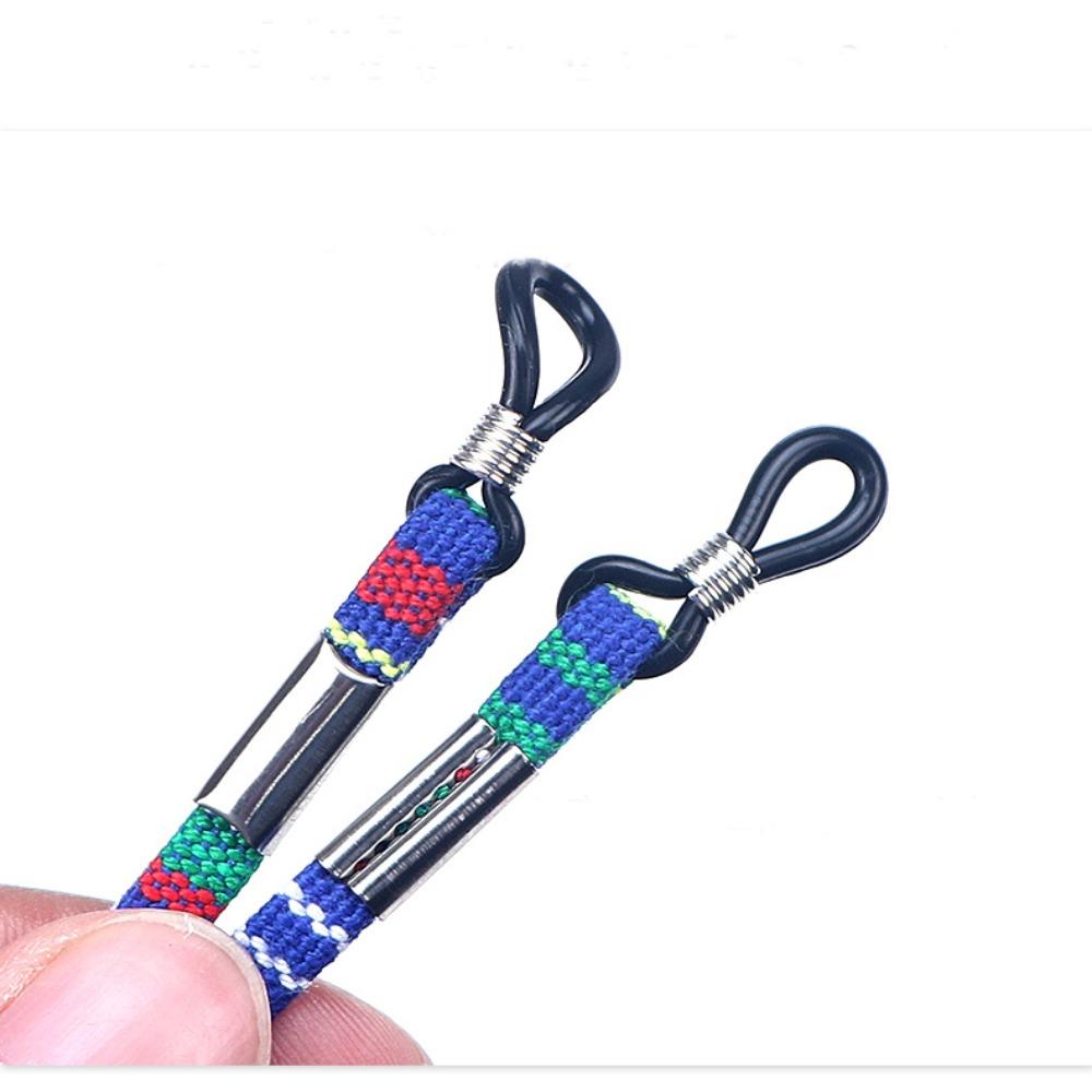 Polyesterová šňůrka na brýle Barevné popruhy na sluneční brýle Odolné držáky na brýle Sportovní