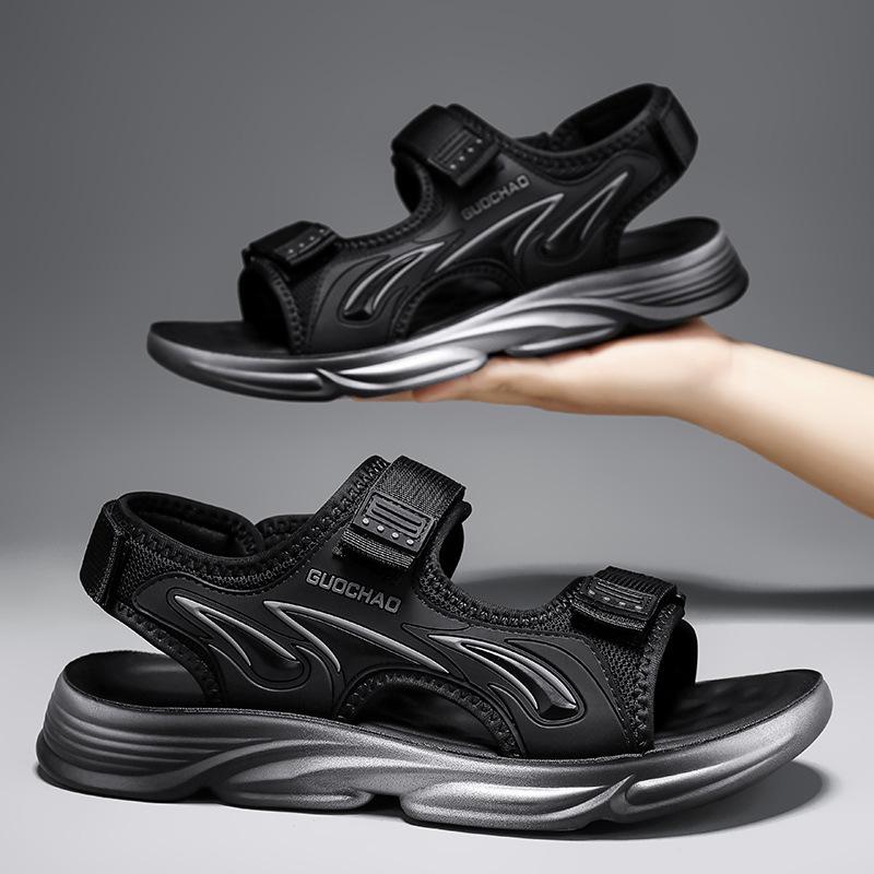 Summer sandals men's 2025 new youth leisure older children junior high school students lightweight non-slip boys beach men's shoes