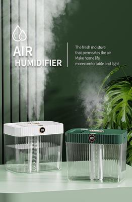 5L Air Humidifier Newest Double Nozzle With LCD Humidity Display Large Capacity Aroma Essential Oil Diffuser For Home