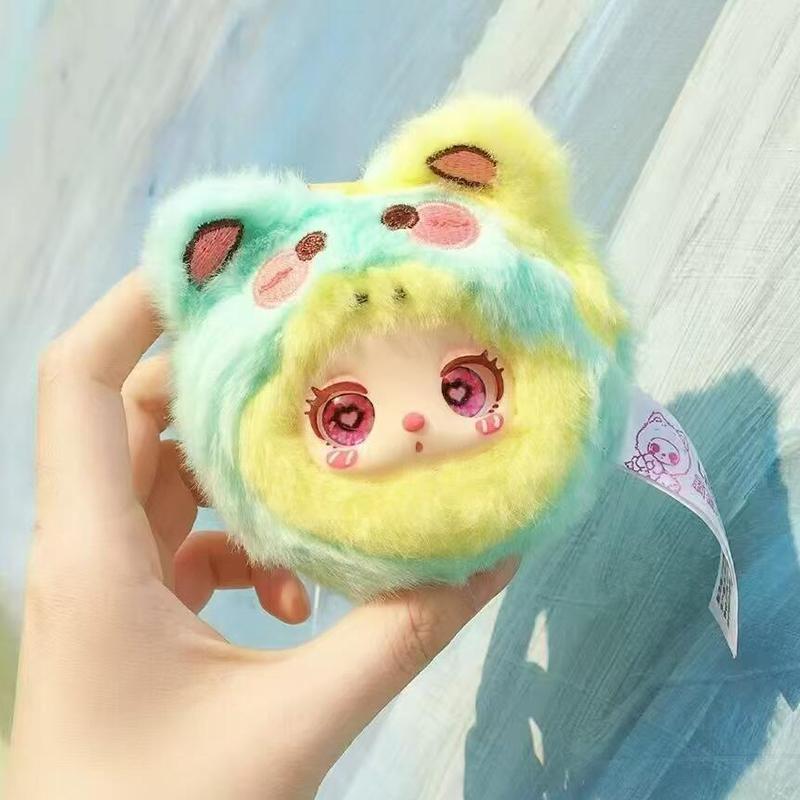 New Mini Liila Garden Tea Party Series Vinyl Blind Box Plush Doll Figure Mystery Collectible Toys Bag Charm Pendant Birthday Gif