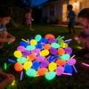 Set de Ouă de Paște Luminoase în Întuneric Ouă din Plastic care Se Iluminează și Ies din Coajă pentru Petrecerea de Sărbătoare Ornamente Fluorescente Reumplabile pentru Vânătoarea de Ouă și Aranjamente Centrale