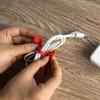 5/1PCS Silicone Magnetic Cable Tie Reusable Wire Organizer Clips For Bundling Securing Headphone Holder Data Cables Winder