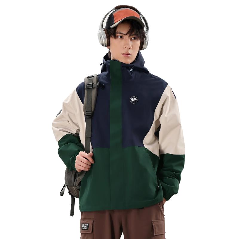 CAMEL Panda Series Outdoor Waterproof Shell Jacket