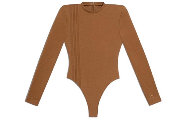 Adidas Ivy Park 3 Stripes Bodysuit Wild Brown H19012 48
