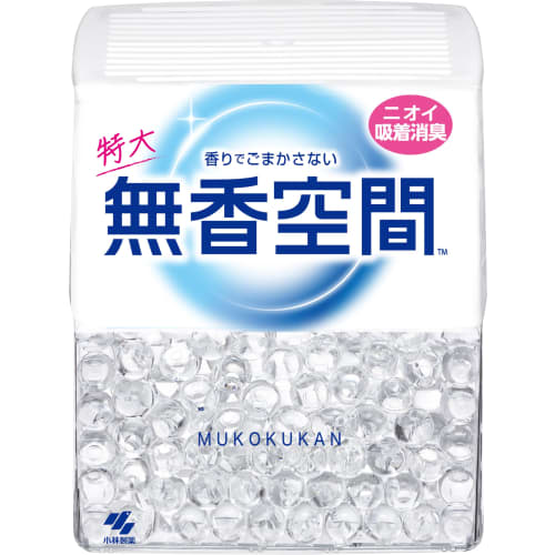 Fragrance-free space deodorizer (630g) [Deodorizing beads effectively eliminate odors] for rooms, entryways, shoe cabinets, closets, toilets, and even