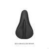 Bike Seat Cover Bicycle Saddle Comfortable Replacement Easy To Install Soft Silicone Padded